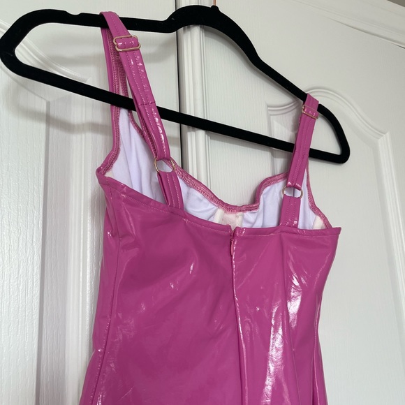 Baby Boo Addison Pink Latex Dress - Picture 5 of 7